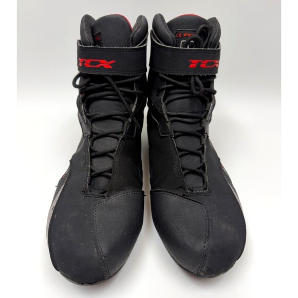 TCX X-Road Waterproof Motorcycle Riding Boots Black Red Men\'s US 12 EU 46 main image 7